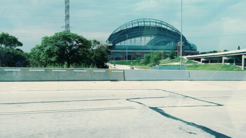 American Family Field stadium in Milwaukee where the Brewers play home games